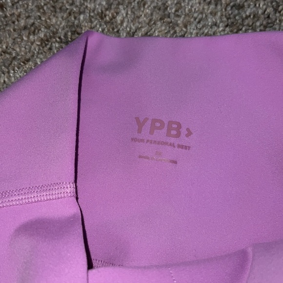 NWT YPB By Abercrombie & Fitch SculptLUX 7" Bike Short Warm Pink Size XS - Picture 7 of 9